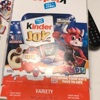 sorpresine Kinder USA mascotte NBA