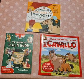 set di 3 libri