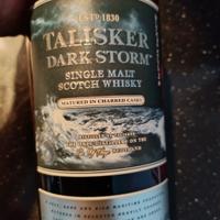 talisker dark storm bottiglia da 1 litro