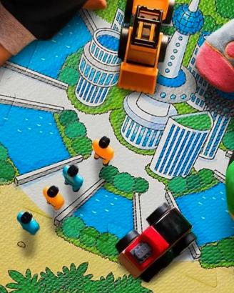 Tappeto puzzle bambini
