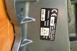 Motore Yamaha 15 hp 4 ore di utilizzo