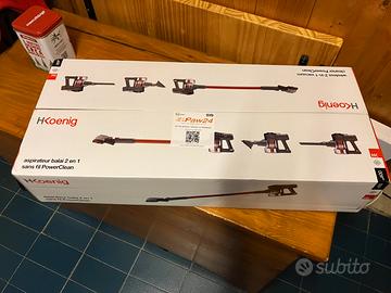 H.Koenig UP600 Aspirapolvere 2 in 1 senza fili