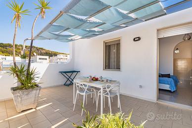 2attici 50m spiaggia lido conchiglie 4p no agosto