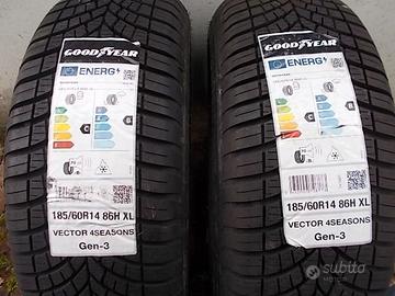 2 Good Year Vector nuove 185 60 14 +altre.