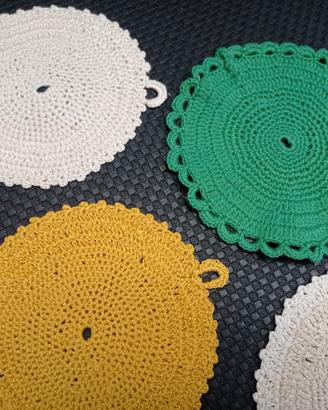 presine cucina uncinetto 