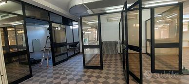 Pareti Modulari in alluminio e vetro – per ufficio