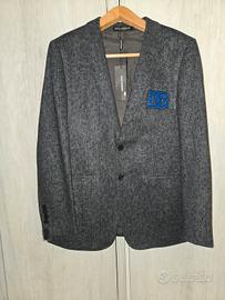 Dolce & Gabbana – Blazer Uomo Monogram DG – NUOVO
