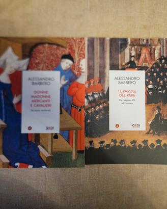 COLLEZIONE 14 LIBRI STORIA PROFESSORE BARBERO