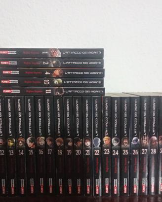 manga Attack on titan(1-32)