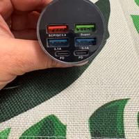 Adattatore caricabatterie auto