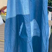 Tuta jumpsuit MAT taglia L effetto denim