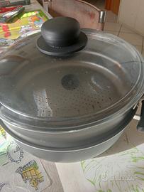 pentola per cottura vapore 