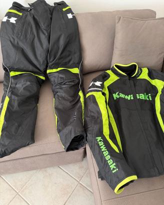 Tuta da moto Kawasaki