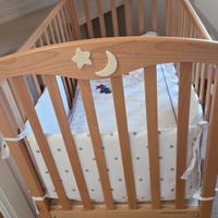 lettino foppapedretti nuovo con cassettone