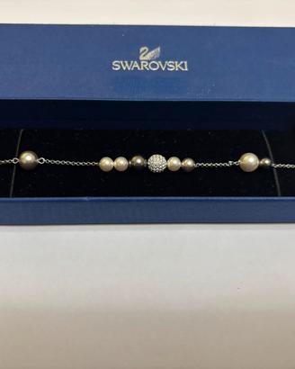 Bracciale Swarovski NUOVO, chiusura calamitata 