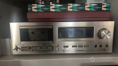 PIONEER stereo cassette tape deck CT-F600 BLU-LINE