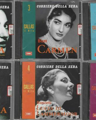 MARIA CALLAS "Il Mito" SERIE COMPLETA 25 CD - Corr