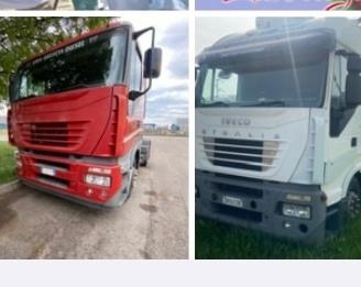 2 unità Iveco Stralis Trattore 440 e motrice 480