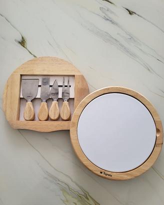 Set formaggi Tognana in legno e ceramica