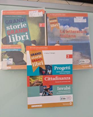 Libro italiano - Grandi storie grandi libri 