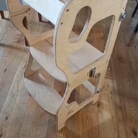 torre montessoriana baby wood convertibile