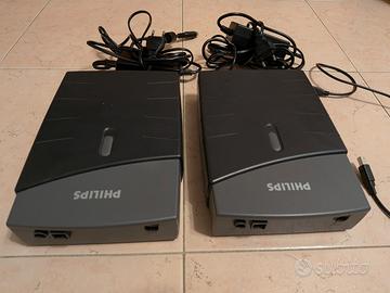 Coppia Masterizzatori Esterni DVD Philips ED16DVDS