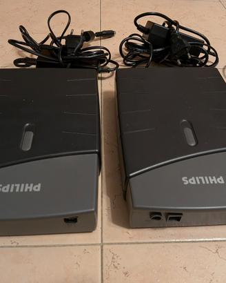 Coppia Masterizzatori Esterni DVD Philips ED16DVDS