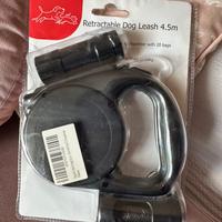 Guinzaglio retrattile per cani con luce LED