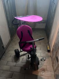 Triciclo con tendina parasole