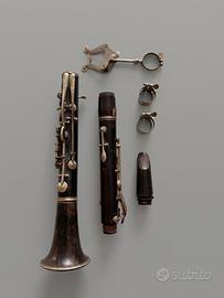 Clarinetto Antico Rampone Milano in Legno