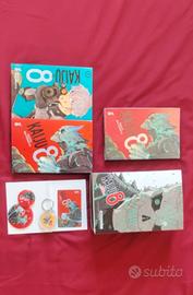 Kaiju no.8 monstrous box completo + variant vol.1 