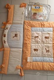 Coordinato Tessile Pali per Lettino Neonato