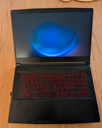 MSI GF63 Thin - i7|512G|64GB RAM Corsair (Rarità)