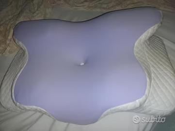 2x Cuscino Cervicale Ergonomico in Memory Foam