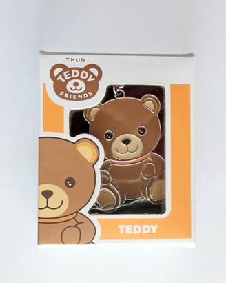 Portachiavi nuovo Thun Friends Teddy con scatolino