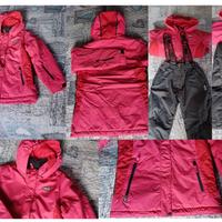 Completo tuta sci bambina 11/12 anni 146/152 cm