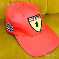 Cappellino Formula 1 rosso nuovo