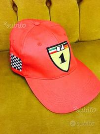 Cappellino Formula 1 rosso nuovo