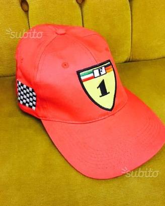 Cappellino Formula 1 rosso nuovo