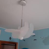 LAMPADARIO BIANCO CAMERETTA BIMBI