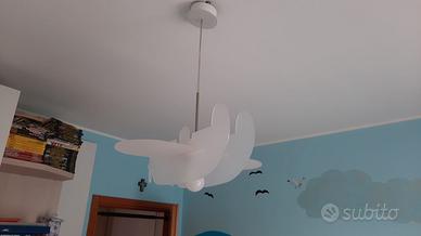 LAMPADARIO BIANCO CAMERETTA BIMBI