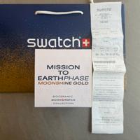 Omega x Swatch MoonSwatch  Moonshine Gold limited