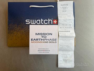 Omega x Swatch MoonSwatch  Moonshine Gold limited