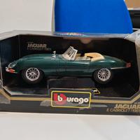 anni 80 Burago Jaguar E cabriolet 1961