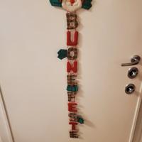 festone natalizio da appendere