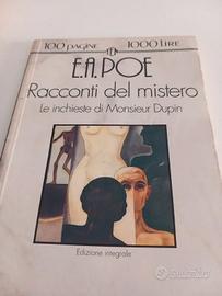 Lotto 3 libri di Edgar Allan Poe