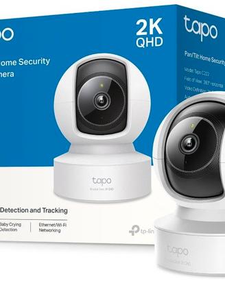 C222 2K 4MP Telecamera WiFi Interno Videocamera