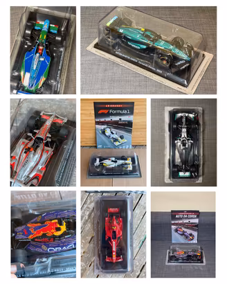 Collezione Formula Uno - Scala 1:24 - ed. Limitate