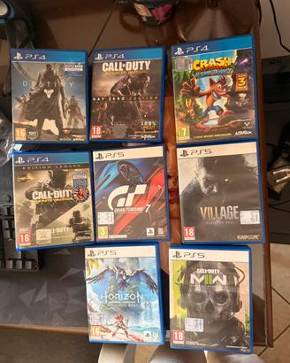 Giochi ps4/ps5