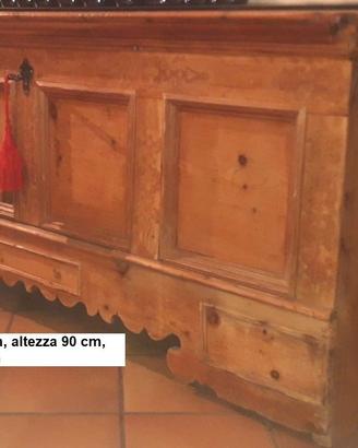 GRANDE BAULE IN ARTE POVERA